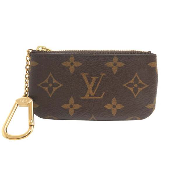 LOUIS VUITTON Brown Monogram Pochette Mini Bag